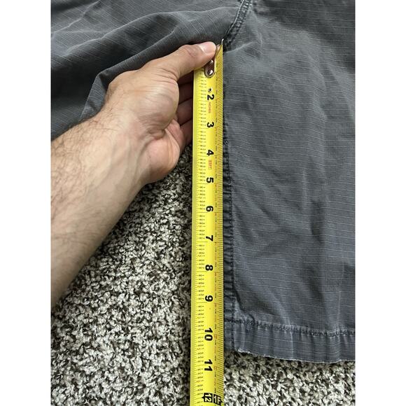 Y2K Carhartt Force Relaxed Fit Cargo Short Size 36X10.5 Gray - Picture 9 of 9